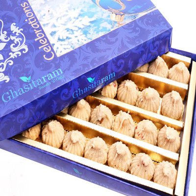 

Ghasitaram Gifts Wheat Dryfruit Modak(400 g, Box)