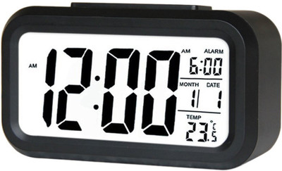 Maxel Digital Black Clock