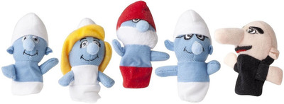 House of Quirk Smurf Finger Puppet Finger Puppets(Pack of 5)