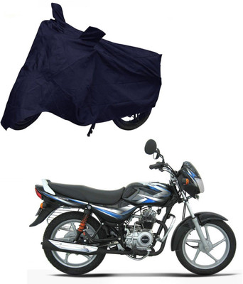 AFFINITY Two Wheeler Cover for Bajaj(CT100, Black)