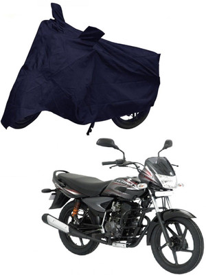 AFFINITY Two Wheeler Cover for Bajaj(Platina, Black)