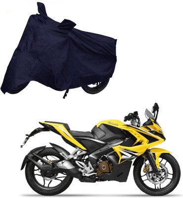 AFFINITY Two Wheeler Cover for Bajaj(Pulsar RS 200, Black)