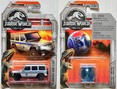 

matchbox JURASSIC WORLD VEHICLES :(Multicolor)