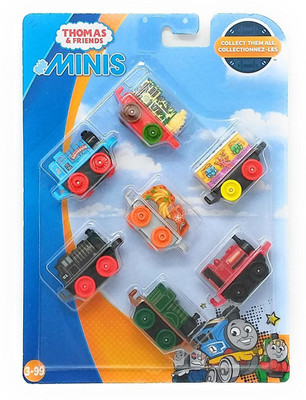 

Thomas and Friends 2018 Minis 7 Pack(Multicolor)