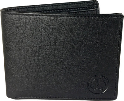 IzcorpIndia Men Black Artificial Leather Wallet(9 Card Slots)