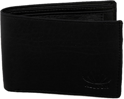

ABLOOM Men Black Fabric Wallet(5 Card Slots)
