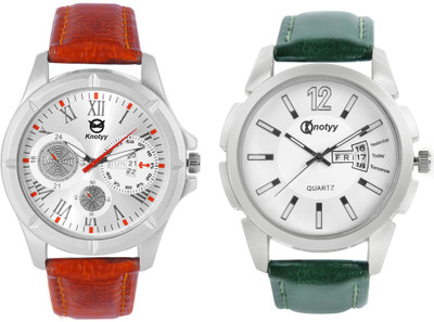 

Knotyy KNTYM26-M02 Combo Day and Date Watch - For Men