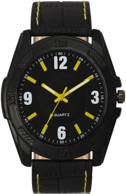 

Talgo RRVOLGA0017 Black Analogue Dial And Black Leather Belt Watch - For Boys
