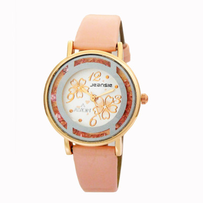 

A Avon Rose Gold Pink Stylish Watch - For Girls