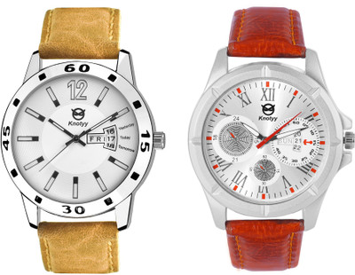 

Knotyy KNTYM26-M11 Combo Day and Date Watch - For Men