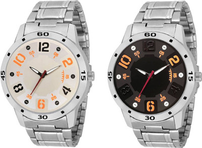 

Rage Enterprise New Designer Steel Belt Fancy Numeric Dial Boys Watch - For Men & Women