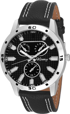 

VIOMY -GS2020- Black Color Dial With Leather Strap Watch VIOMY GS2020 Watch - For Men
