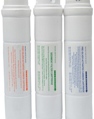 

Pooja Trendz RO Inline Filter Set Compatible for Specific Models-Aquasure Aquaguard Nano RO & Livpure RO Solid Filter Cartridge(0.5, Pack of 3)