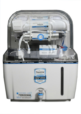 SAMTA RO+UV+UF+TDS+MIneral water purifier 15 L RO + UV + UF + TDS Water Purifier(White)