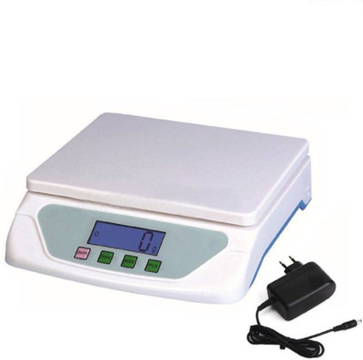 

WDS New Digital TS 500 15kg With Adapter Weighing Scale (White, Blue) Weighing Scale(White)