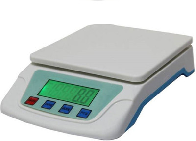 

WDS Ts-200v White Electronic Digital 9kg With Adapter Weighing Scale (White) Weighing Scale(White)