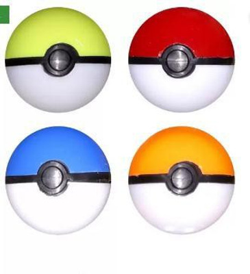 

AncientKart Pokemon Pokeball Set of 4 with 2 figures in each (5 cm)(Multicolor)