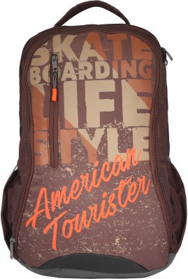 

American Tourister Mambo 01 35 L Backpack(Brown, Black), Multicolor