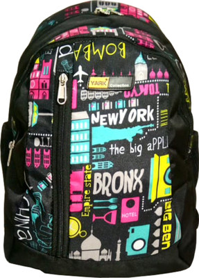 

Yark Y4708CountryBlackGrey Waterproof School Bag(Grey, 29 L)