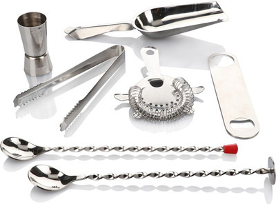 

Urban Snackers 7 - Piece Bar Set(Stainless Steel)