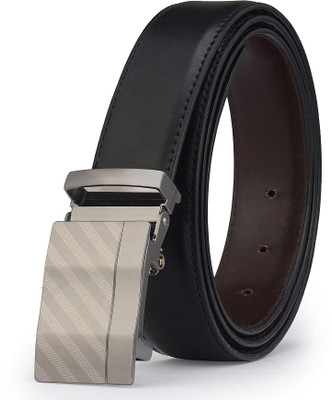 

Brussel Men Black Artificial Leather Reversible Belt