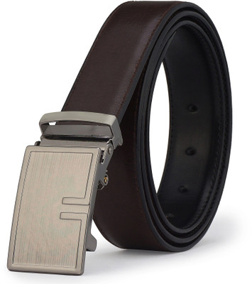 

Brussel Men Brown Artificial Leather Reversible Belt