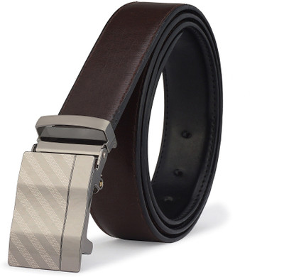 

Brussel Men Brown Artificial Leather Reversible Belt