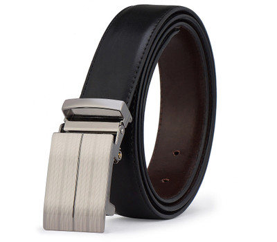 

Brussel Men Black Artificial Leather Reversible Belt
