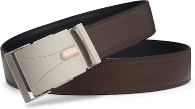 

Brussel Men Brown Artificial Leather Reversible Belt
