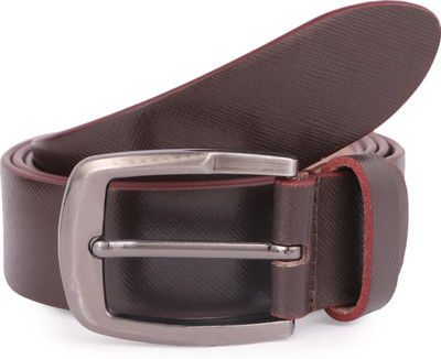 

Debonair International Men Brown Genuine Leather Belt