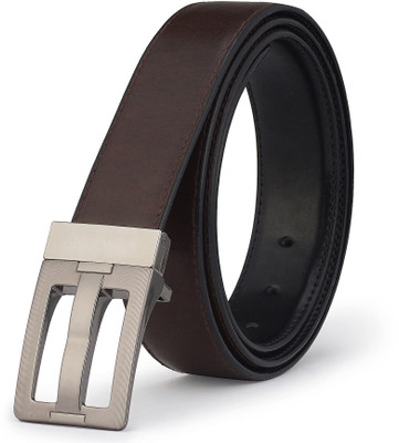 

Brussel Men Brown Artificial Leather Reversible Belt