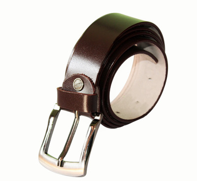 

VAISHU Men & Women Formal Brown Genuine Leather Belt