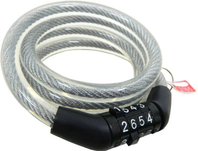 

craftsera IRON-2 Combination Lock (White) Bicycle Lock