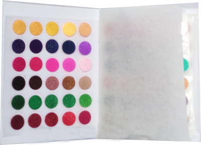 

Roop Nikhar Multicolor 120 Shades Plain Round Size Luxury Quality Bindi Set of 1 Pcs Forehead Multicolor Bindis(Bindi)