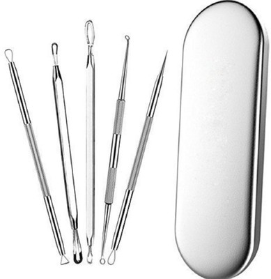 

Foolzy Stainless Steel Blackhead Remover Needle(Pack of 5)