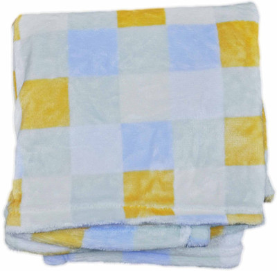 

Babysid Collections Checkered  Blanket(Polyester, Multicolor