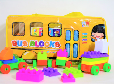 

Sunny Bus Multi color Blocks(Multicolor)