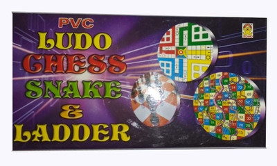 

Abacus A1 PVC Ludo Chess Snake & Ladder Board Game