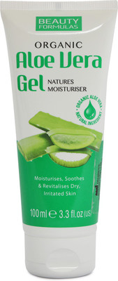 

beauty formula Beauty Formulas Organic Aloe Vera Gel Natures Moisturises(100 ml)