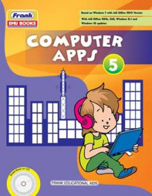 Computer Apps (with e-book) 5(English, Paperback, Frank EMU Books)