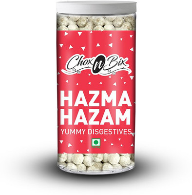 

Chox N Bix Hazma Hazam Neebusat, Dry Mango, Dry Ginger, Cumins Mouth Freshener(Pack of 3)