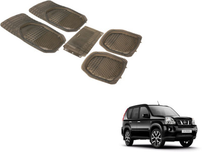 Auto Hub PVC (Polyvinyl Chloride) Standard Mat For  Nissan X-Trail(Grey)