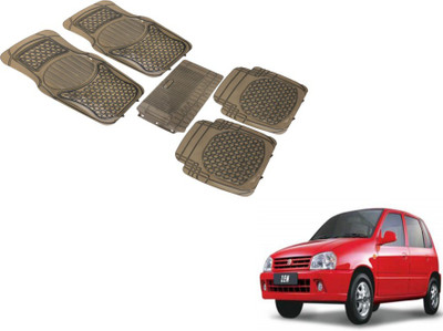 MOCKHE PVC (Polyvinyl Chloride) Standard Mat For  Maruti Suzuki Zen(Grey)