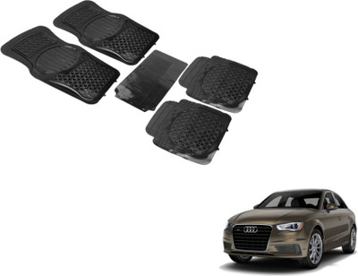 MOCKHE PVC (Polyvinyl Chloride) Standard Mat For  Audi A3(Black)
