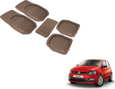 MOCKHE PVC (Polyvinyl Chloride) Standard Mat For  Volkswagen Polo GT(Beige)