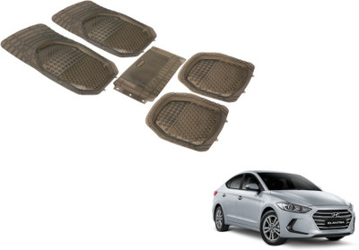 Auto Hub PVC (Polyvinyl Chloride) Standard Mat For  Hyundai Elantra(Grey)