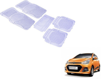 MOCKHE PVC (Polyvinyl Chloride) Standard Mat For  Hyundai Grand i10(Clear)