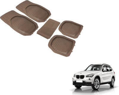 MOCKHE PVC (Polyvinyl Chloride) Standard Mat For  BMW X1(Beige)