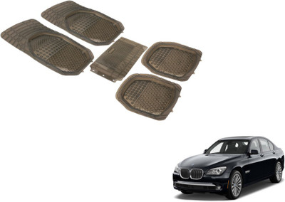 Auto Hub PVC (Polyvinyl Chloride) Standard Mat For  BMW 7 Series(Grey)