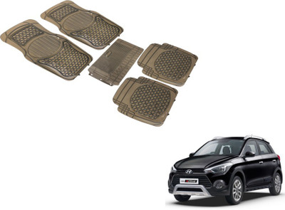MOCKHE PVC (Polyvinyl Chloride) Standard Mat For  Hyundai i20(Grey)